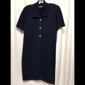 St John Navy Knit dress size 6